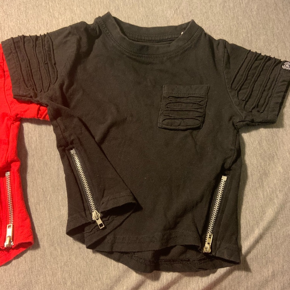 2t zipper shirts toddler